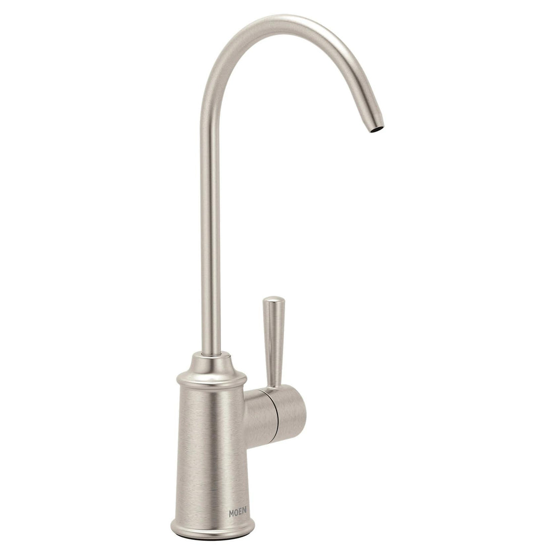 MOEN SIP F7600SRS Single Handle Deck-Mount Filtered Kitchen Faucet in Spot Resist Stainless