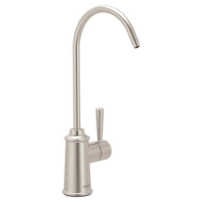 MOEN SIP F7600SRS  Single Handle Deck-Mount Filtered Kitchen Faucet in Spot Resist Stainless