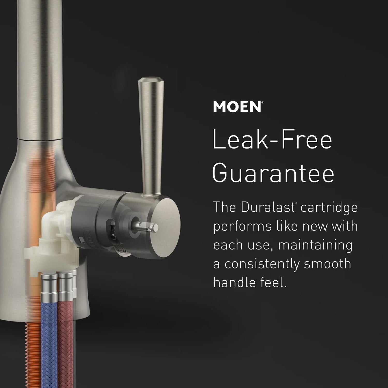 MOEN Essie 87014EWBL Touchless Single-Handle Pull-Down Sprayer Kitchen Faucet with MotionSense Wave and Power Clean in Matte Black