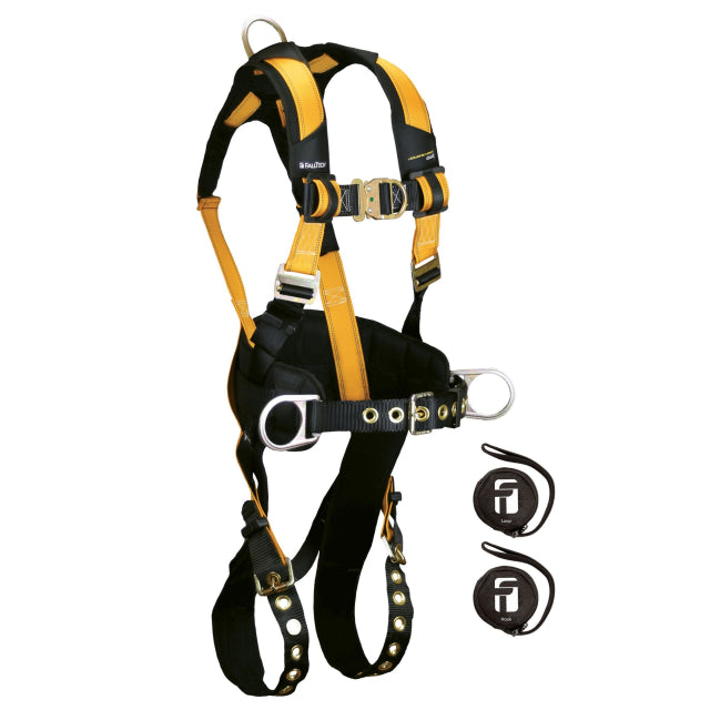FallTech Journeyman Flex Full Body Construction Climbing Harness, 2X Large