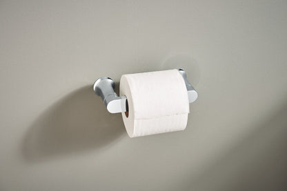 Moen Genta LX Modern Wall Mount Pivoting Toilet Paper Holder for Bathroom, Chrome, BH3808CH