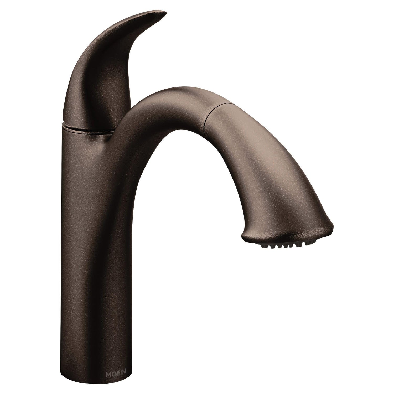 MOEN Camerist 7545ORB One-Handle Single Hole Kitchen Faucet with Pullout Spout in Oil-Rubbed Bronze (Deck Plate Included)