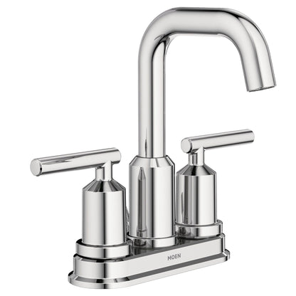 Moen WS84228 Two-Handle High Arc Bathroom Faucet, Chrome