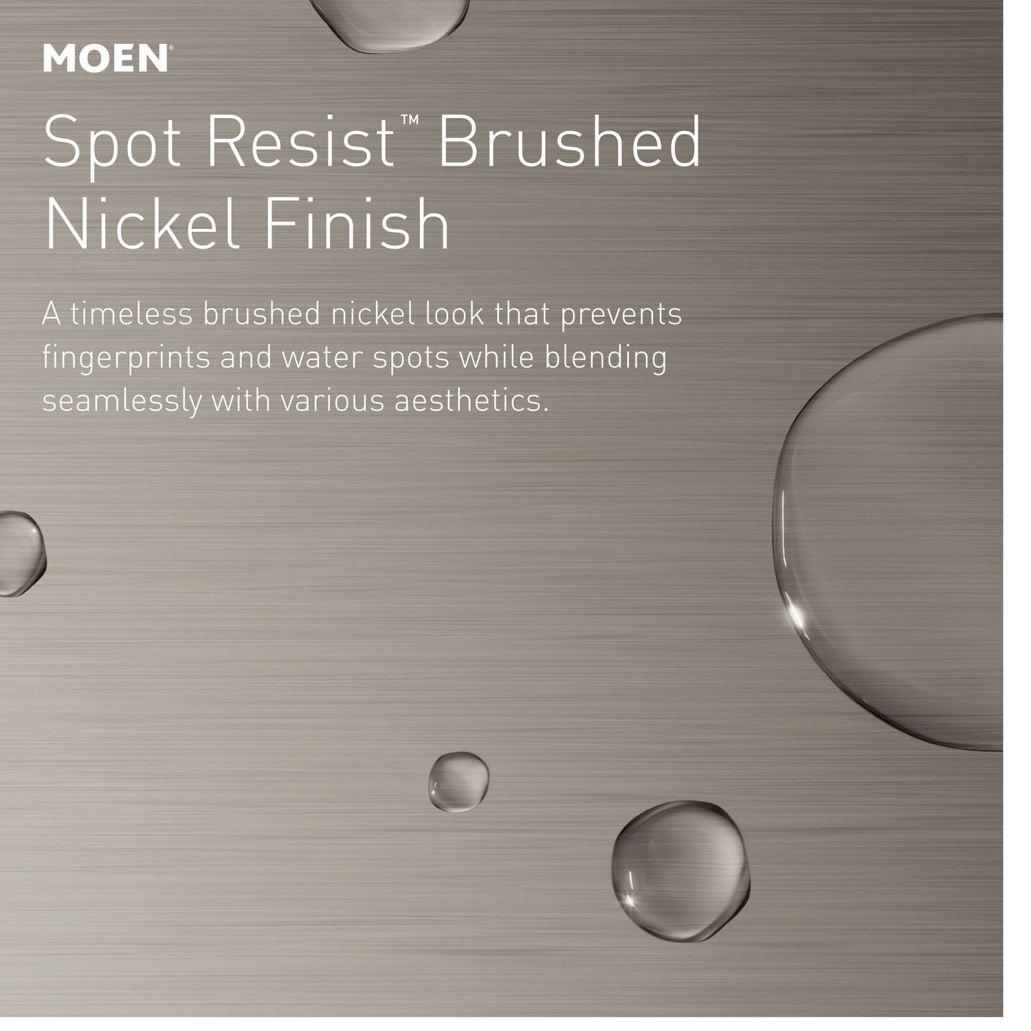 Moen Hydro Energetix High Pressure Shower Head with Handheld Sprayer, 8 Handheld Shower Head Spray Settings, Spot Resist Brushed Nickel Finish, 200H0SRN