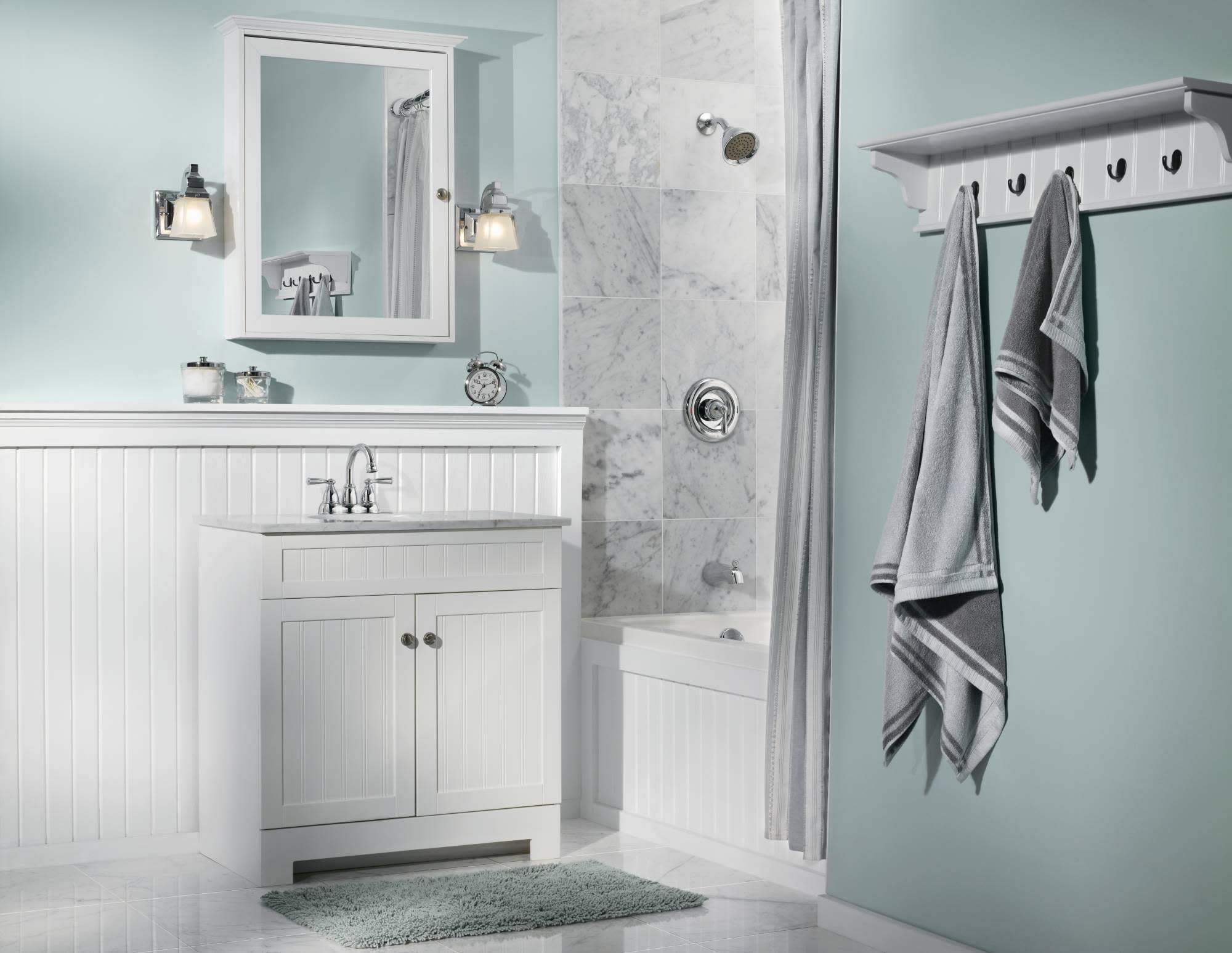 MOEN Banbury 82910 Single-Handle Posi-Temp Tub and Shower Faucet in Chrome (Valve Included)