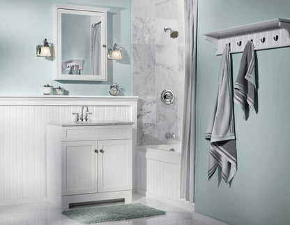 MOEN Banbury 82910 Single-Handle Posi-Temp Tub and Shower Faucet in Chrome (Valve Included)