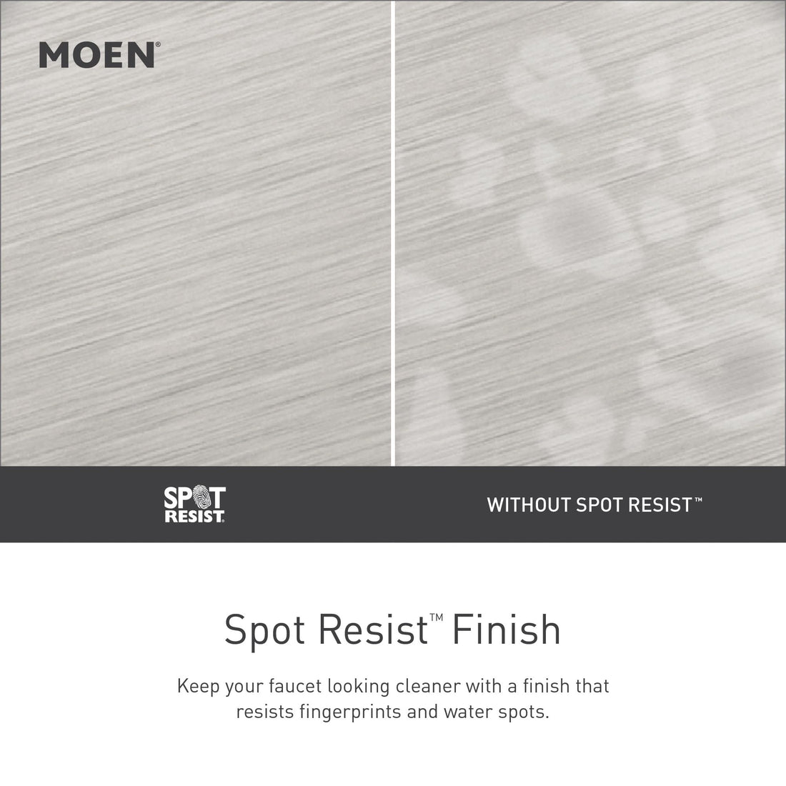 MOEN Hamden 84300SRN Two-Handle 4-inch Centerset Bathroom Faucet in Spot Resist Brushed Nickel