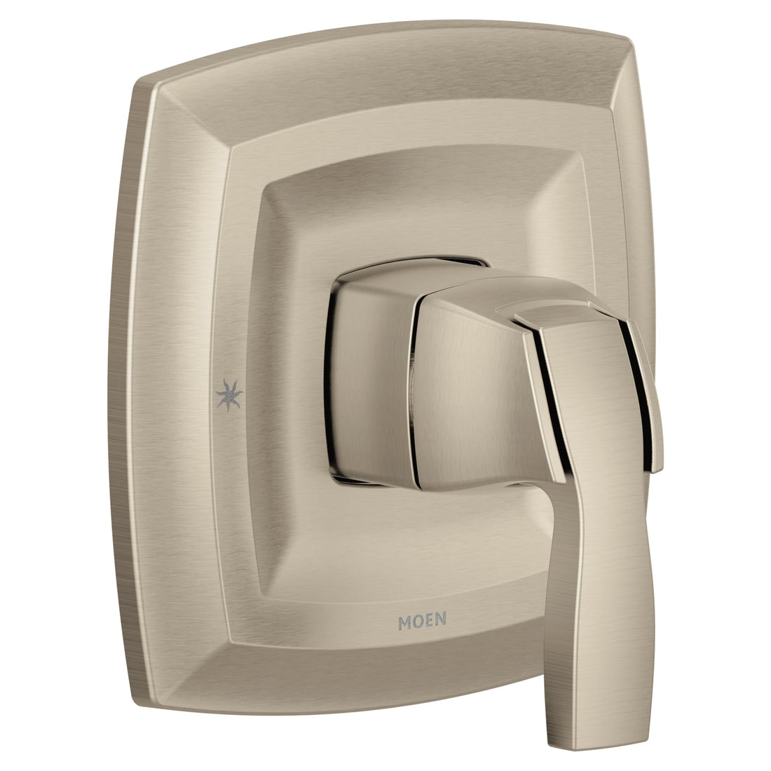 MOEN Voss UT3691BN M-CORE 3-Series 1-Handle Valve Trim Kit in Brushed Nickel (Valve Required)