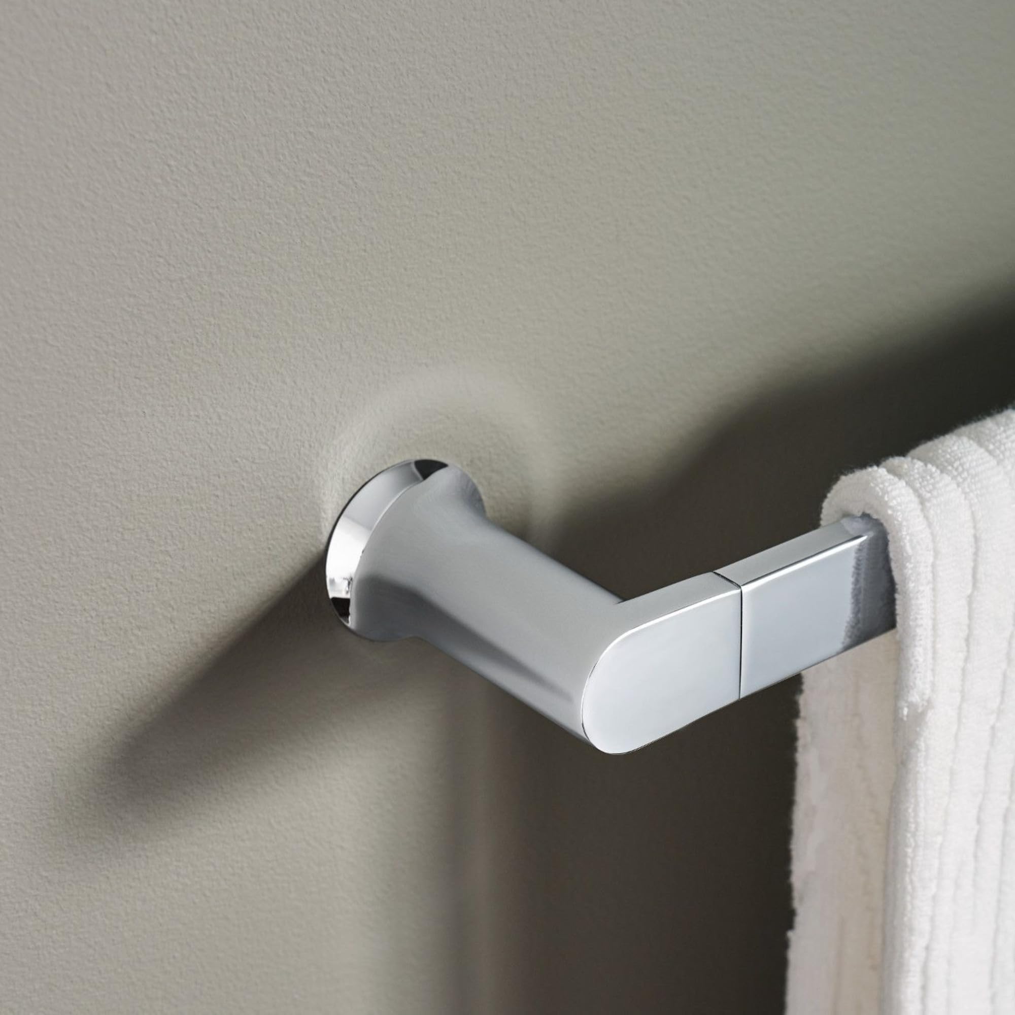 Moen Genta LX 24-Inch Towel Bar, Wall Mount, Chrome, BH3824CH