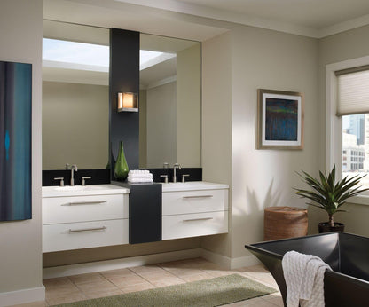 MOEN Gibson WS84229SRN Widespread Bath Faucet in Brushed Nickel (Valve Included)