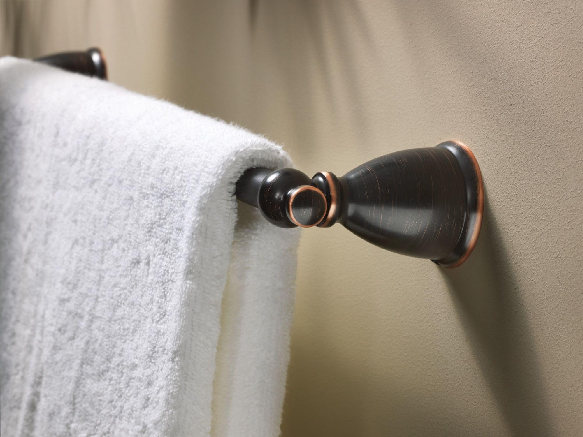 Moen Y3124CH Caldwell 24-Inch Towel Bar, Chrome