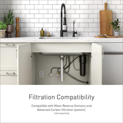 MOEN Sip F7620BL Traditional Drinking Water Beverage Faucet in Matte Black