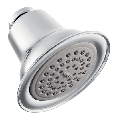 Moen 6303 One-Function 3-1/2" Diameter Shower Head, Chrome