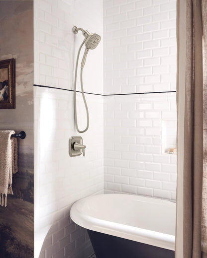 MOEN Ronan 82023SRN One-Handle Shower Faucet in Spot Resist Brushed Nickel (Valve Included)