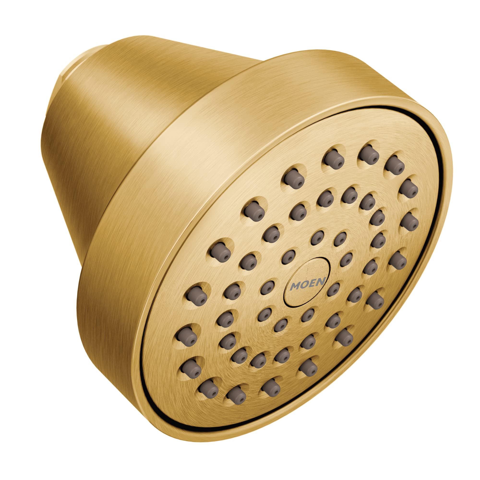 MOEN 6399BG One-Function 3-5/8" Diameter Round Spray Head in Brushed Gold