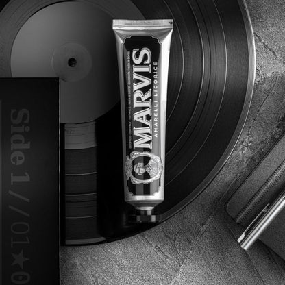 Marvis Toothpaste  Whitening Mint, Licorice, Sinuous Lily, Vegan Cruelty-Free 85 ml