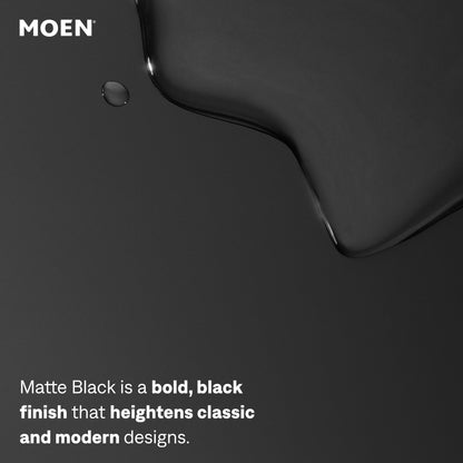 Moen Attune Shower Head with Handheld Sprayer, 6 Shower Head Spray Settings, Matte Black, 218H0BL