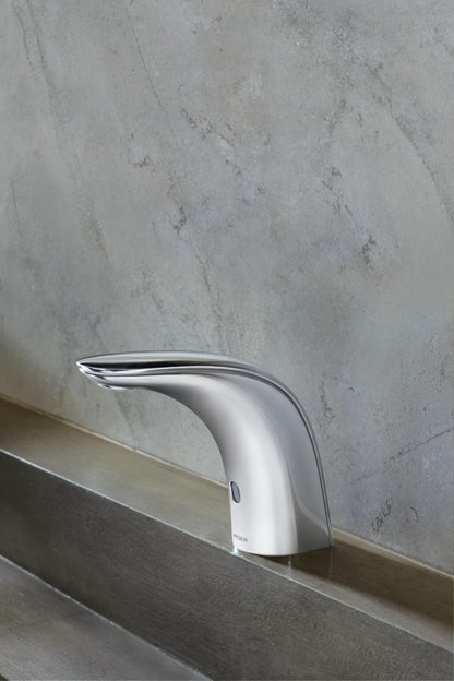 MOEN Commercial M-POWER 8553AC Touchless Single-Hole Non-Mixing Bathroom Faucet in Chrome (Drain Required)
