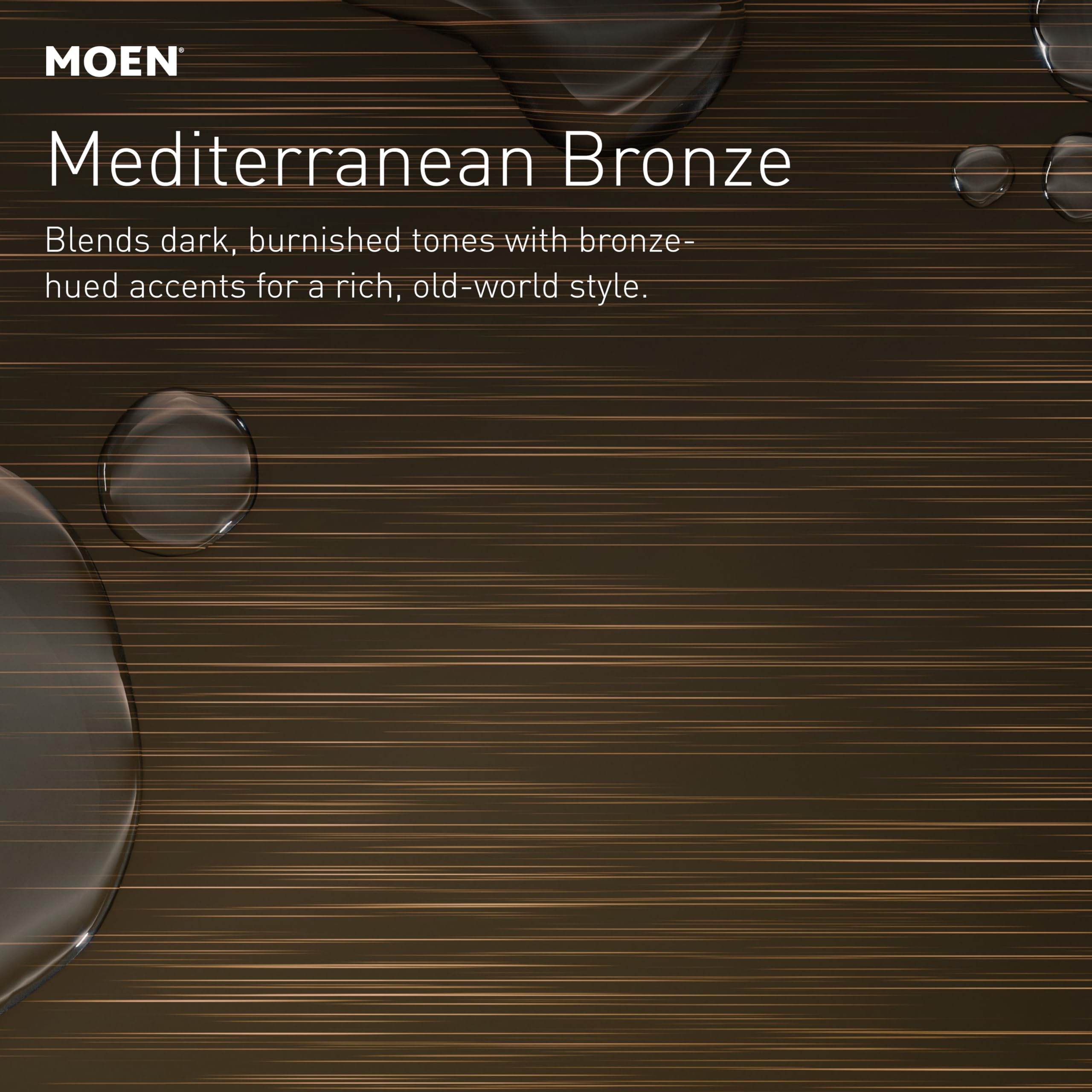 Moen Mediterranean Bronze Hydro Energetix High Pressure Shower Head with Handheld Sprayer Featuring 8 Spray Settings, 200H0BRB