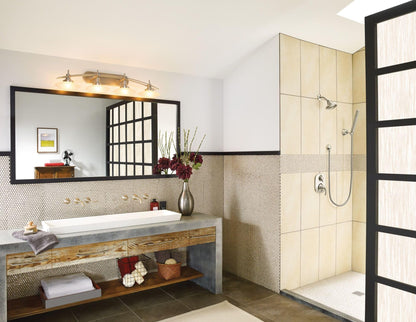 MOEN Fina S11705EPBN Eco-Performance Handheld Showerhead with Wall Bracket and 69-Inch-Long Hose in Brushed Nickel