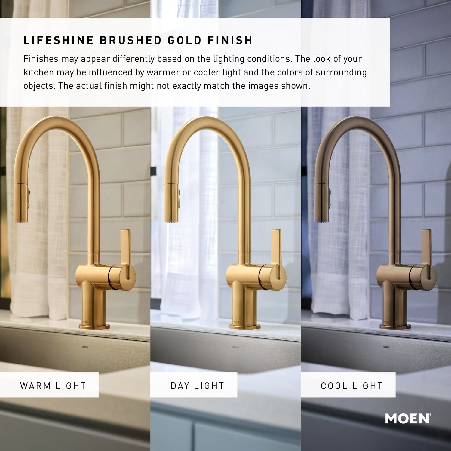MOEN Flara TVS6984BG Two-Handle 8-Inch Widespread Bathroom Faucet in Brushed Gold (Valve Included)