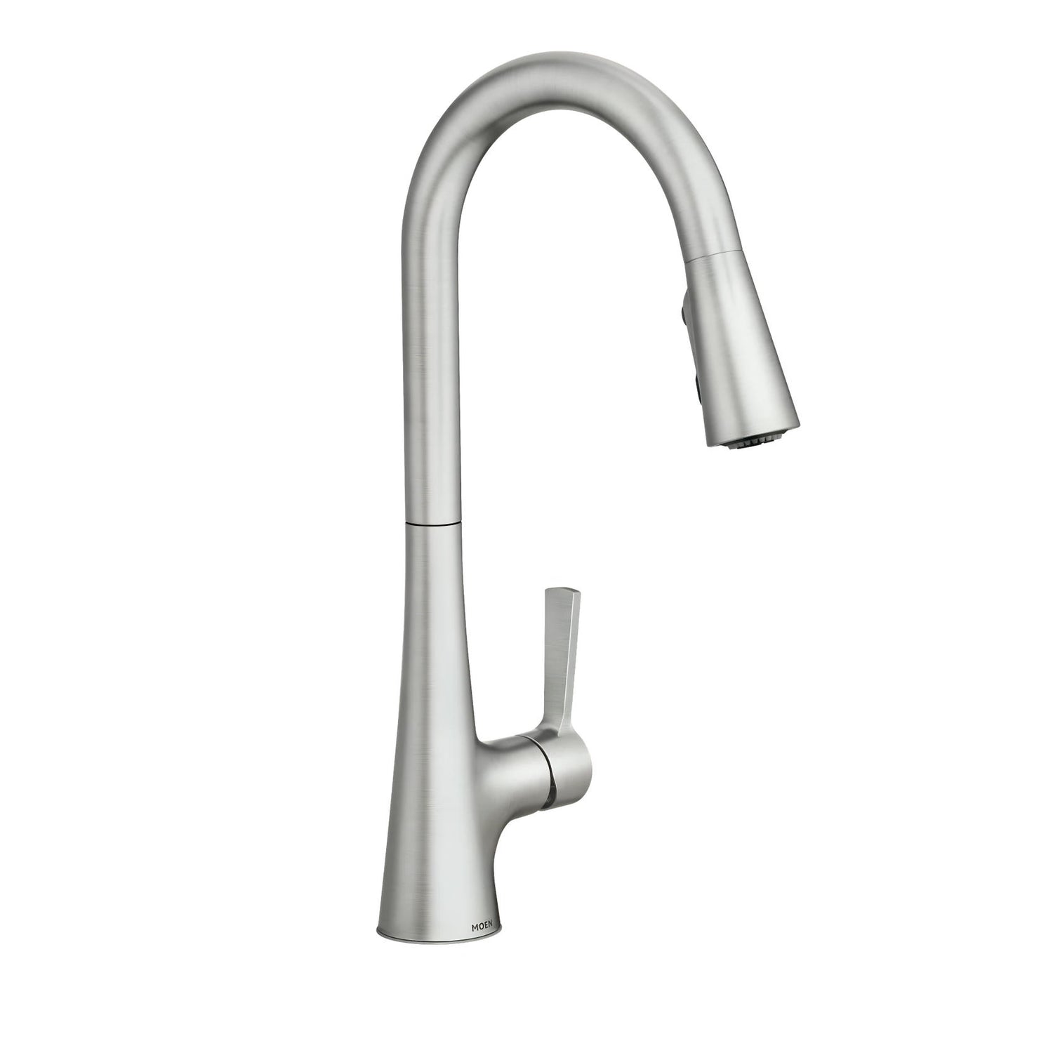 Moen Mikah 87069SRS One-Handle High Arc Pulldown Kitchen Faucet in Spot Resist Stainless