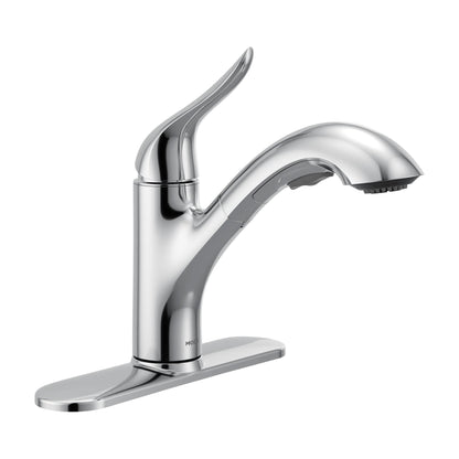 MOEN Koa 87931 One Handle Pullout Kitchen Faucet in Chrome (Drain Required)