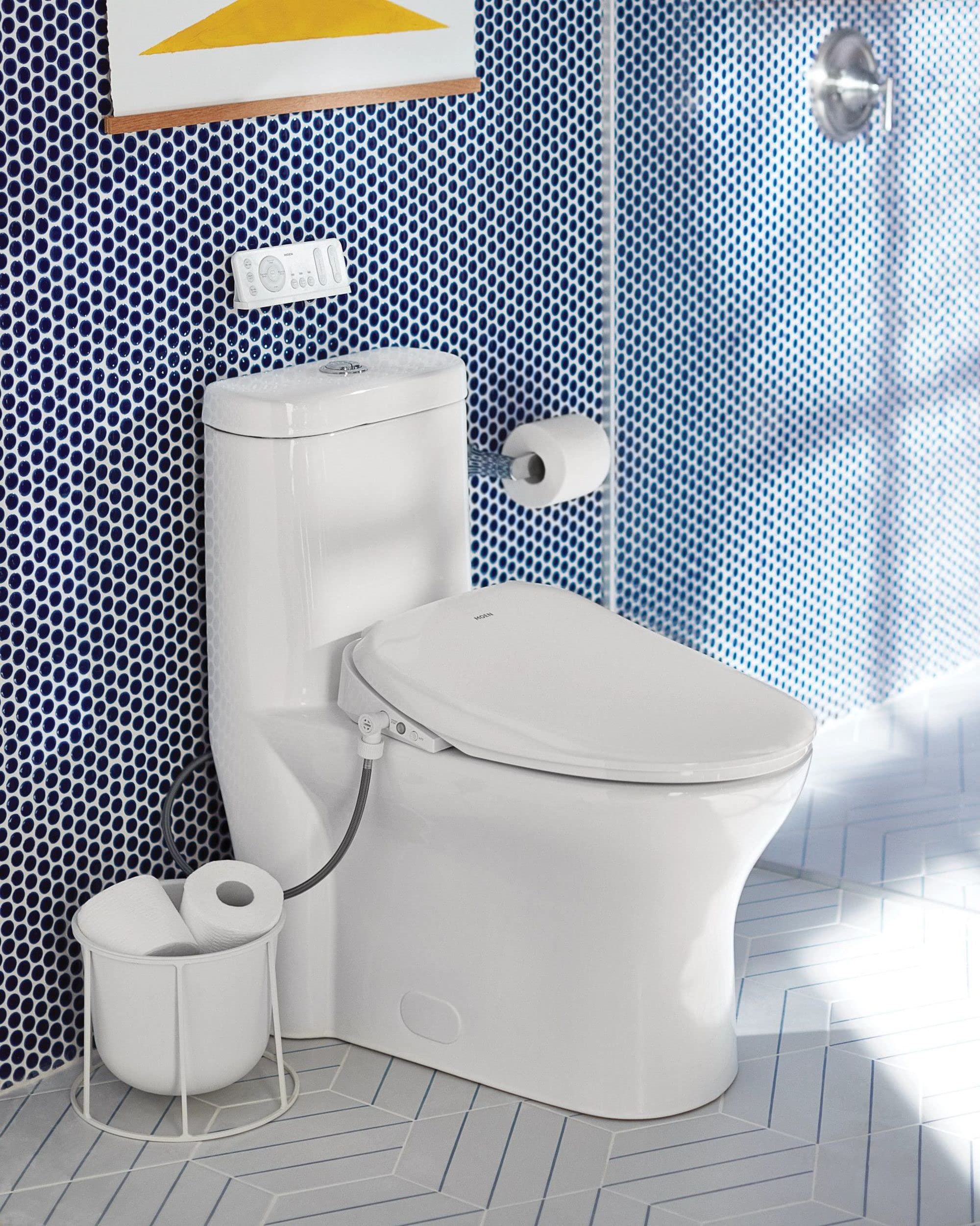 Moen Genta LX Modern Wall Mount Pivoting Toilet Paper Holder for Bathroom, Chrome, BH3808CH
