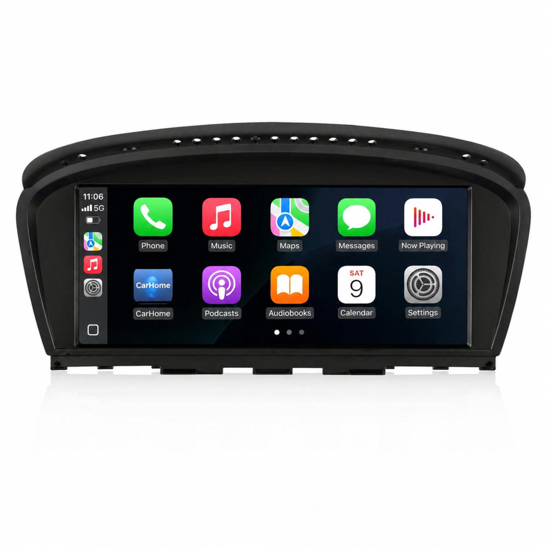 8.8" Linux Wireless CarPlay Android Auto Screen BMW E90 E60 E63 CIC 2009-2013 Touchscreen Display Plug and Play System for 3 5 6 Series E91 E92 E93 E61 E64