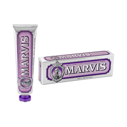 Marvis Toothpaste  Whitening Mint, Licorice, Sinuous Lily, Vegan Cruelty-Free 85 ml
