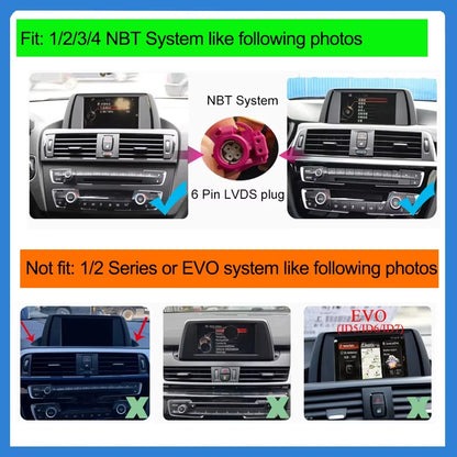 Touchscreen CarPlay Linux Head Unit for BMW F30 F31 F32 F33 F34 F36 F20 F21 NBT