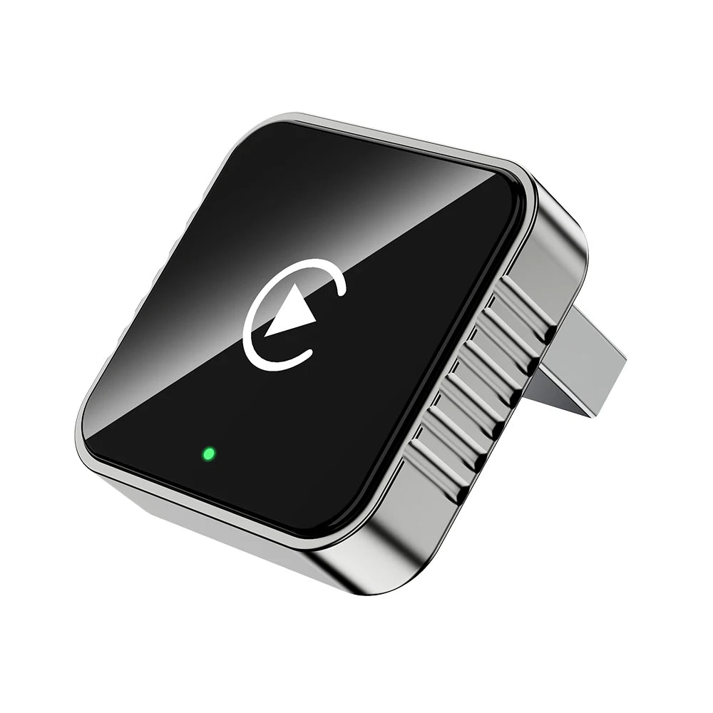 Mini CarPlay AI Box 2-in-1 Wired to Wireless CarPlay &amp; Android Auto Adapter 5GHz WiFi