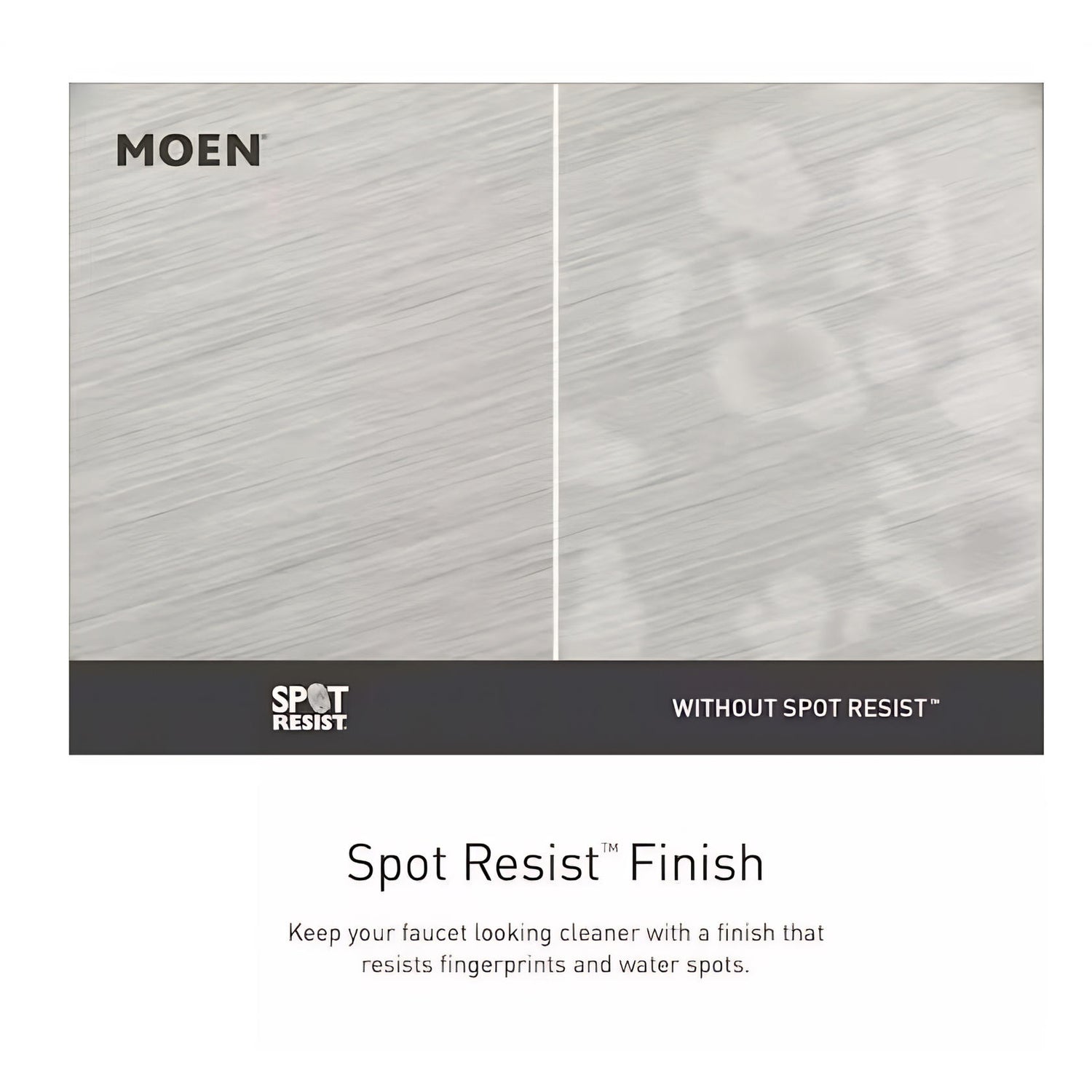 MOEN Adler 84603SRN Centerset 2-Handle Low-Arc Bathroom Faucet in Spot Resist Brushed Nickel