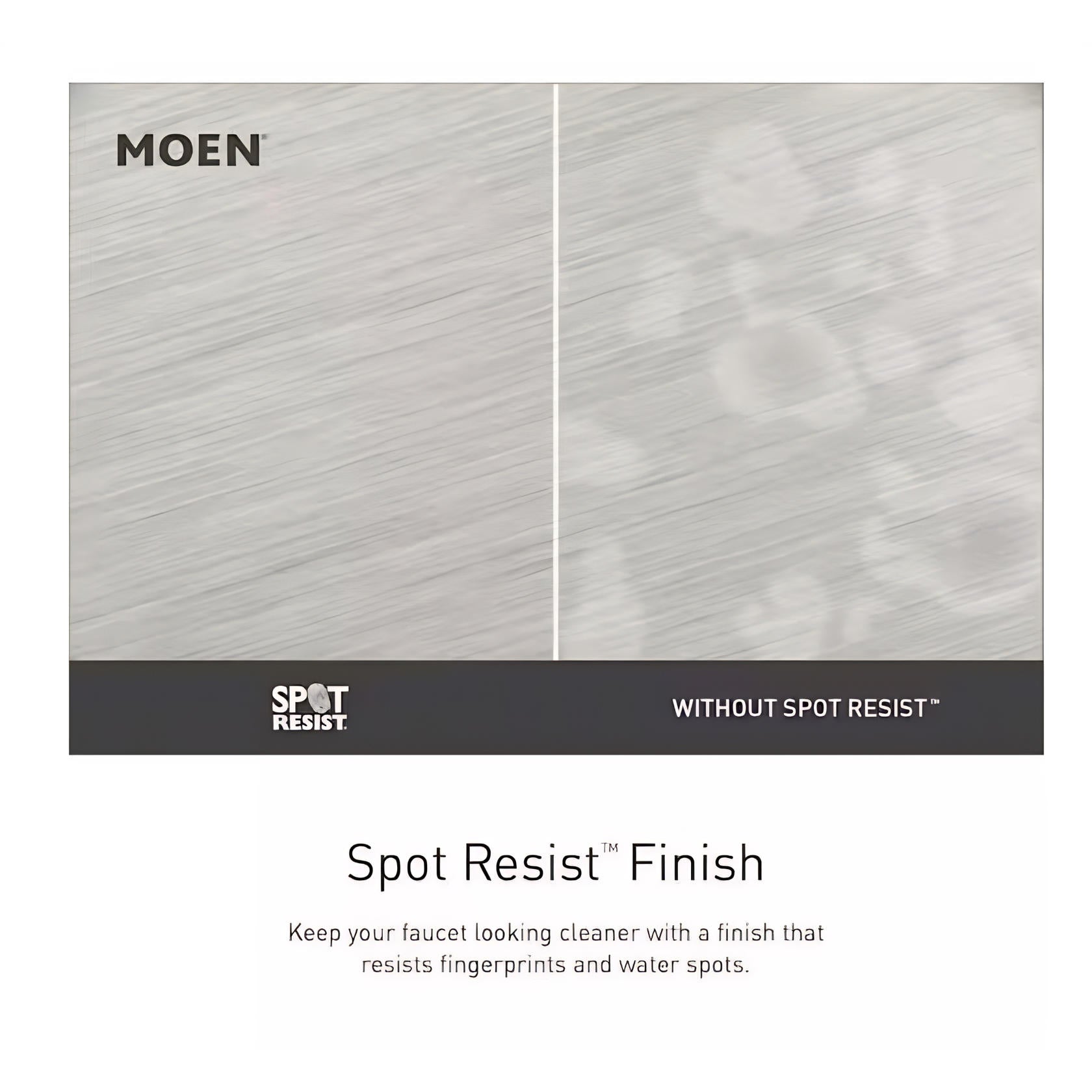 MOEN Banbury WS84913SRN Double Handle Centerset Bathroom Faucet in Spot Resist Brushed Nickel