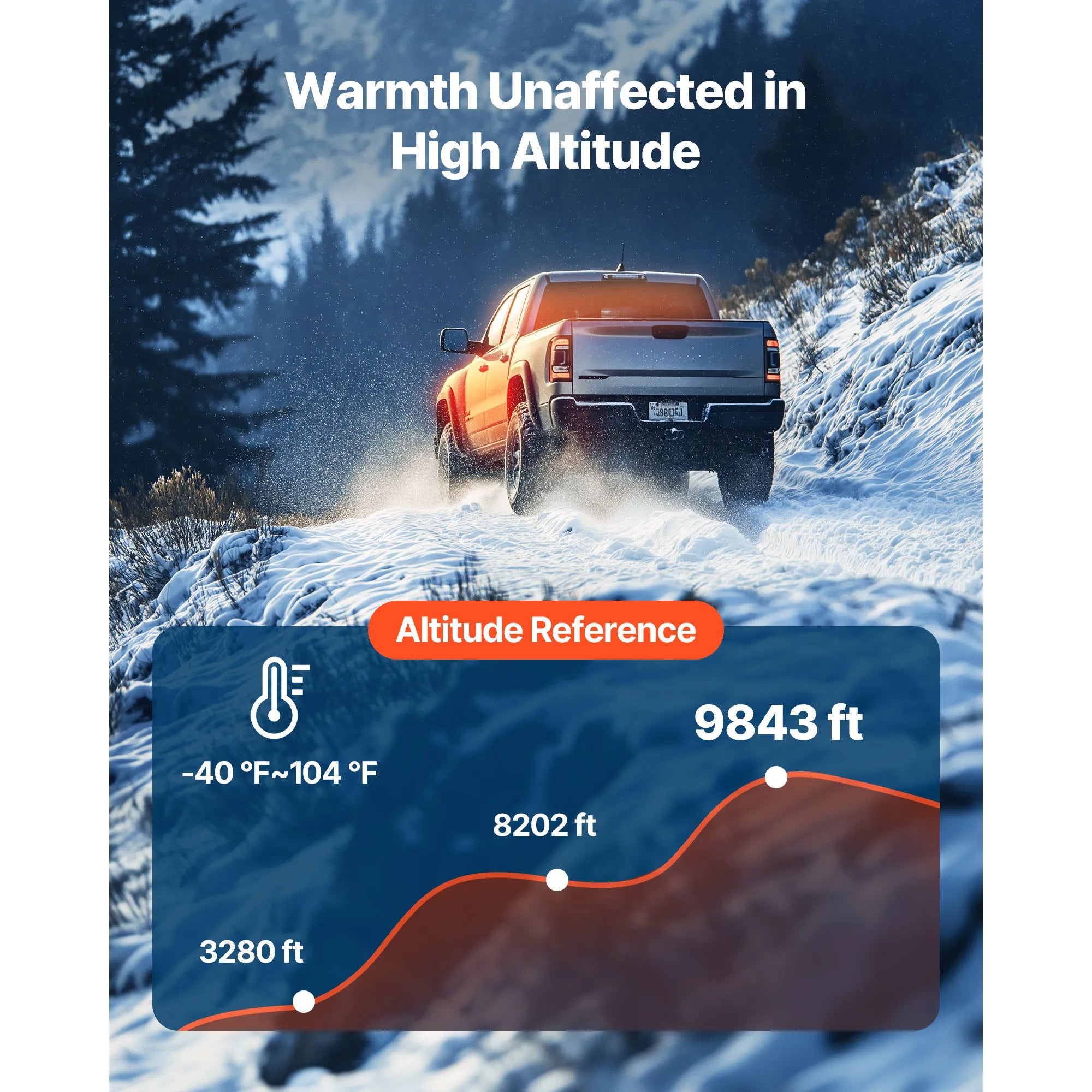 VEVOR Portable Diesel Air Heater 8KW DC 12V/24V All in One 1.3 Gal with Remote