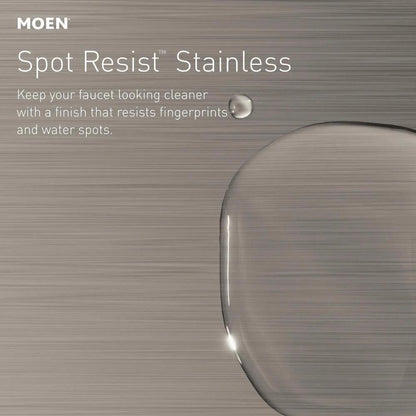 MOEN Seena T5152EPSRN One-Handle Posi-Temp Shower Trim with 5-Spray Showerhead in Spot Resist Brushed Nickel (Valve Required)