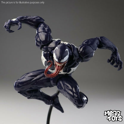 Mess Toys Venom Lethal Neighbor Spider-Man Symbiote 1/12 Action Figure Toy