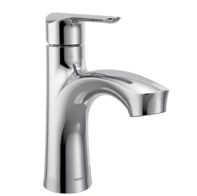 Moen Findlay 84516 Single-Handle Single-Hole Bathroom Faucet in Chrome