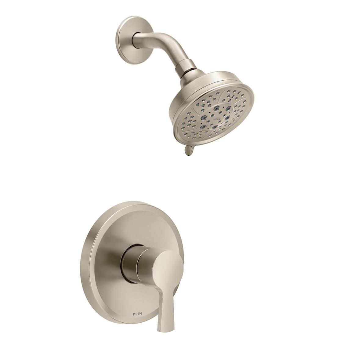 MOEN Jase UT2412EPBN M-CORE 2-Series Shower Trim in Brushed Nickel (Valve Required)