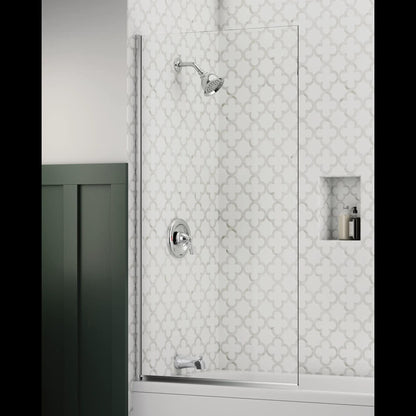 MOEN Banbury 82910 Single-Handle Posi-Temp Tub and Shower Faucet in Chrome (Valve Included)