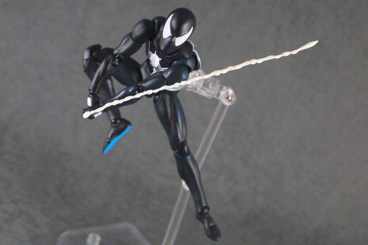 CT Toys Spider-Man Black Costume Spiderman 6" Action Figure Toy Mafex 