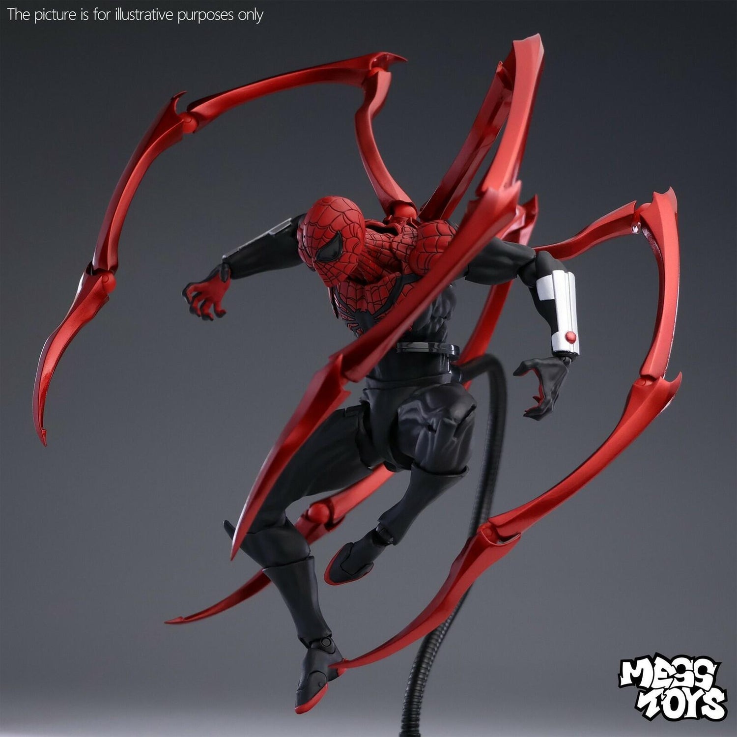Mess Toys Superior Spiderman Octopus Spider Action Figure Toy