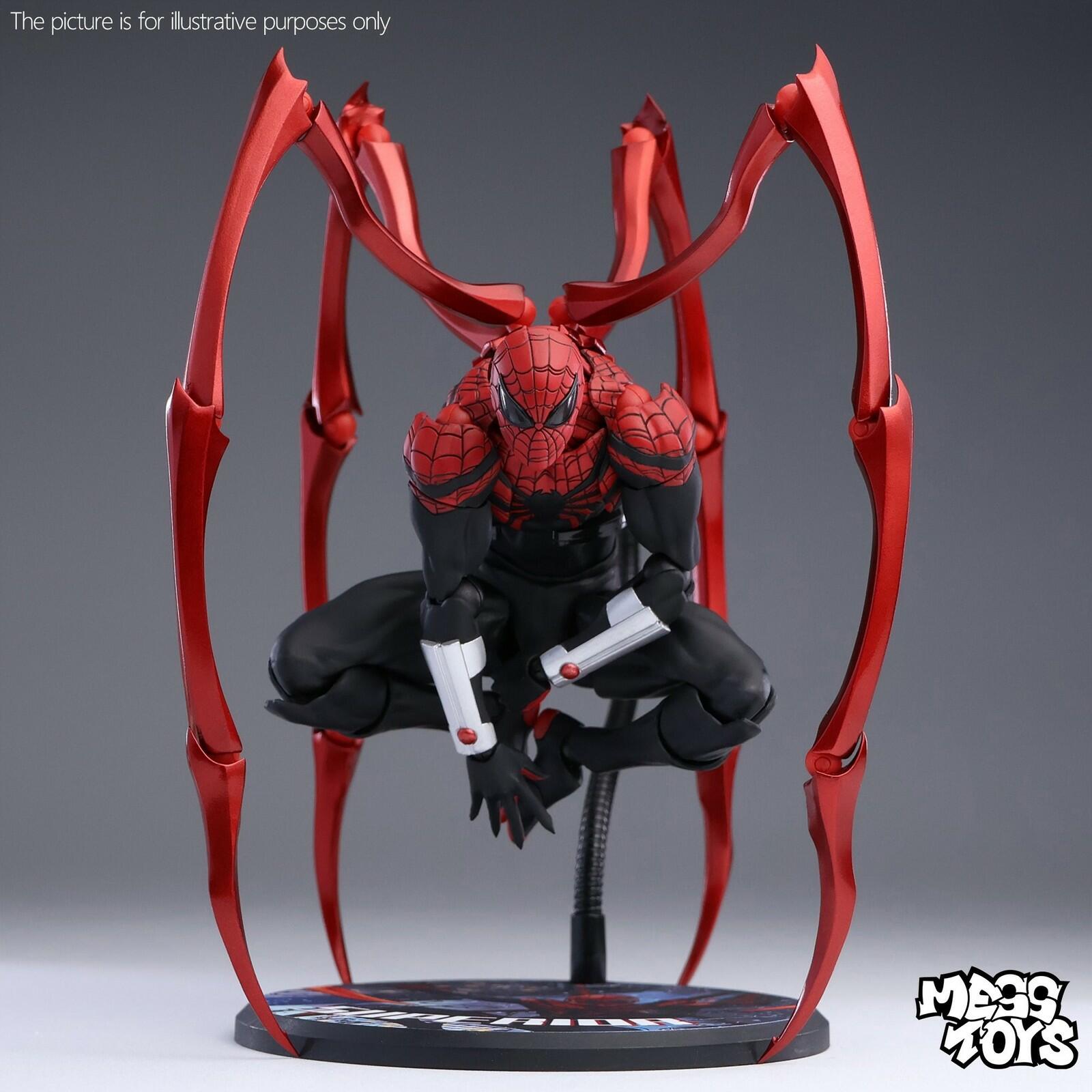 Mess Toys Superior Spiderman Octopus Spider Action Figure Toy