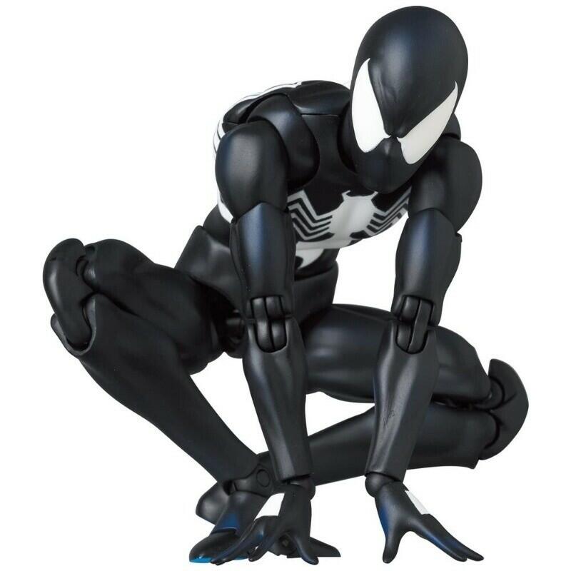 CT Toys Spider-Man Black Costume Spiderman 6" Action Figure Toy Mafex 