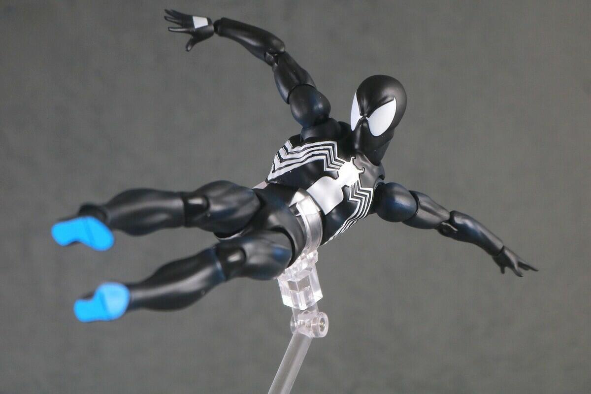 CT Toys Spider-Man Black Costume Spiderman 6" Action Figure Toy Mafex 