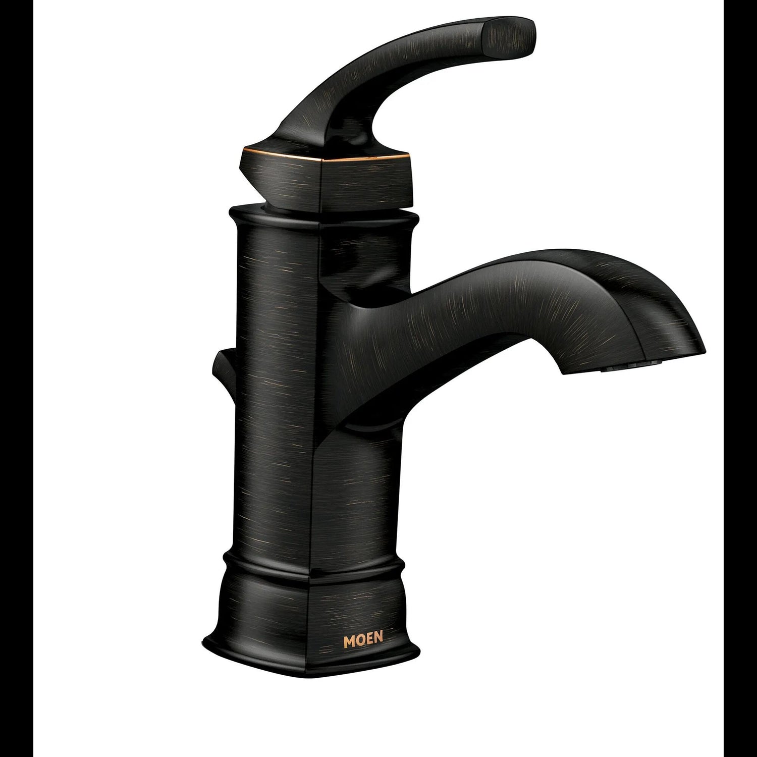 MOEN Hensley WS84414MBRB Single Hole 1-Handle Bathroom Faucet in Mediterranean Bronze