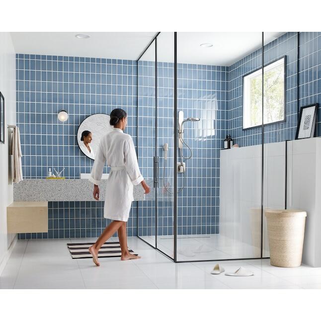 MOEN Nebia N207R0SRN 7.9-Inch One-Function Spa Rainshower in Spot Resist Brushed Nickel