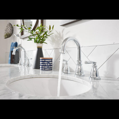 MOEN Hilliard 84539 Two-Handle Widespread Bathroom Sink Faucet in Chrome
