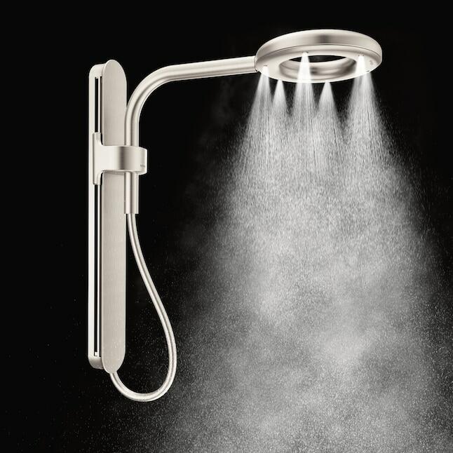 MOEN Nebia N207R0SRN 7.9-Inch One-Function Spa Rainshower in Spot Resist Brushed Nickel