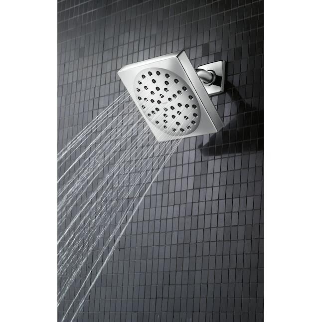 MOEN 90 Degree S6340 One-Function 6" Rainshower Shower Head in Chrome